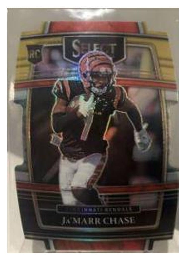 2021 Panini Select Ja'Marr Chase #47 card