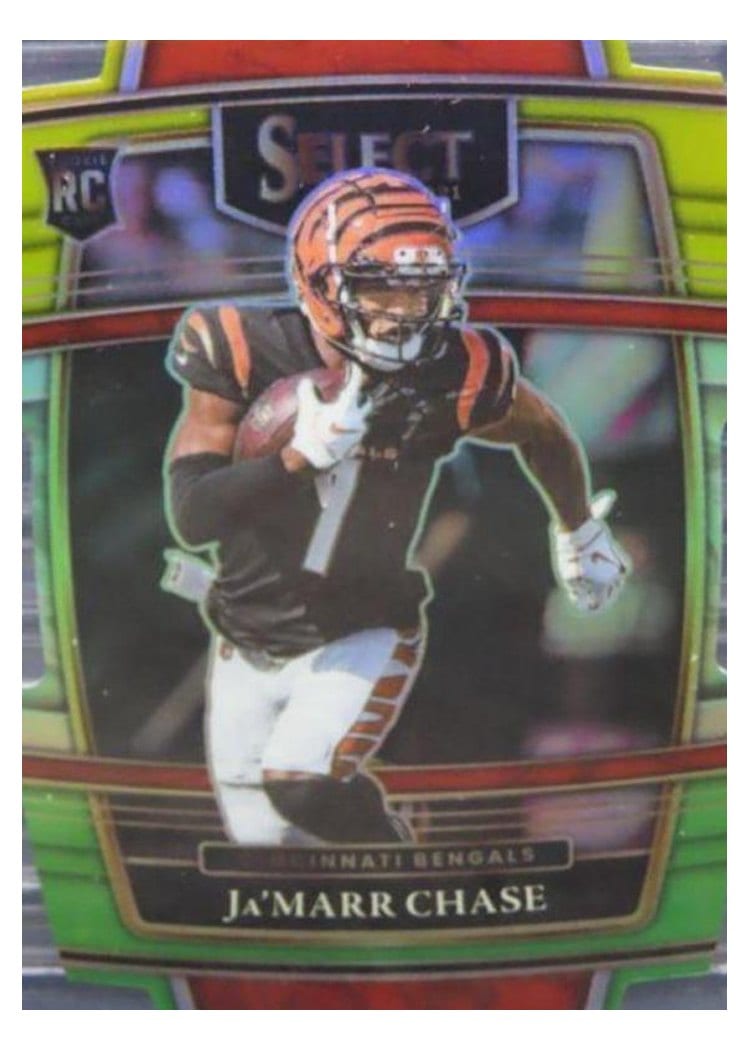 2021 Panini Select Ja'Marr Chase #47 card