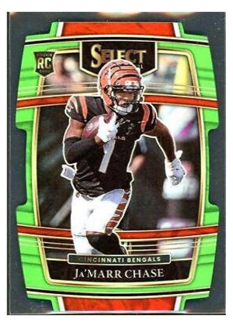 2021 Panini Select Ja'Marr Chase #47 card