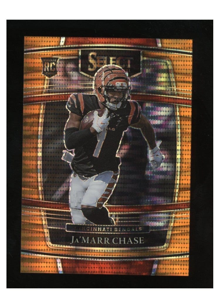 2021 Panini Select Ja'Marr Chase #47 card