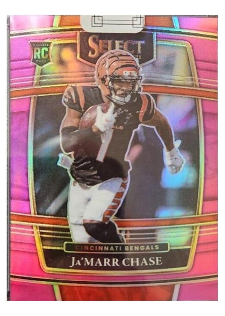 2021 Panini Select Ja'Marr Chase #47 card
