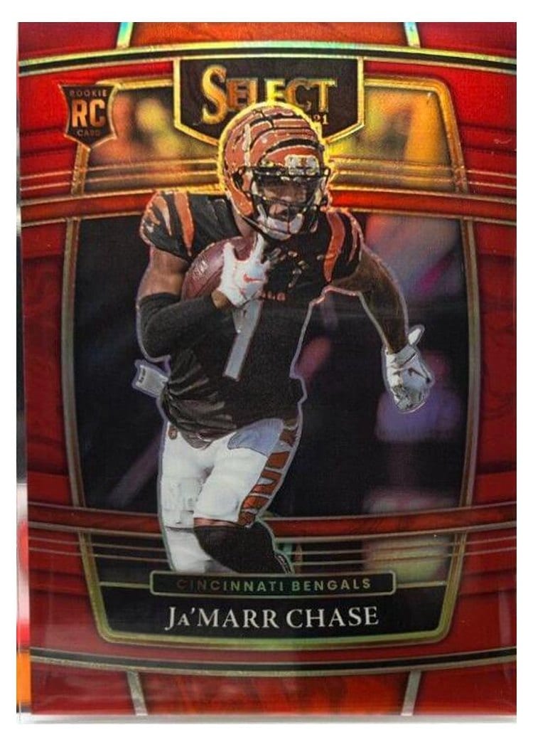 2021 Panini Select Ja'Marr Chase #47 card
