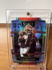 2021 Panini Select Ja'Marr Chase #47 card