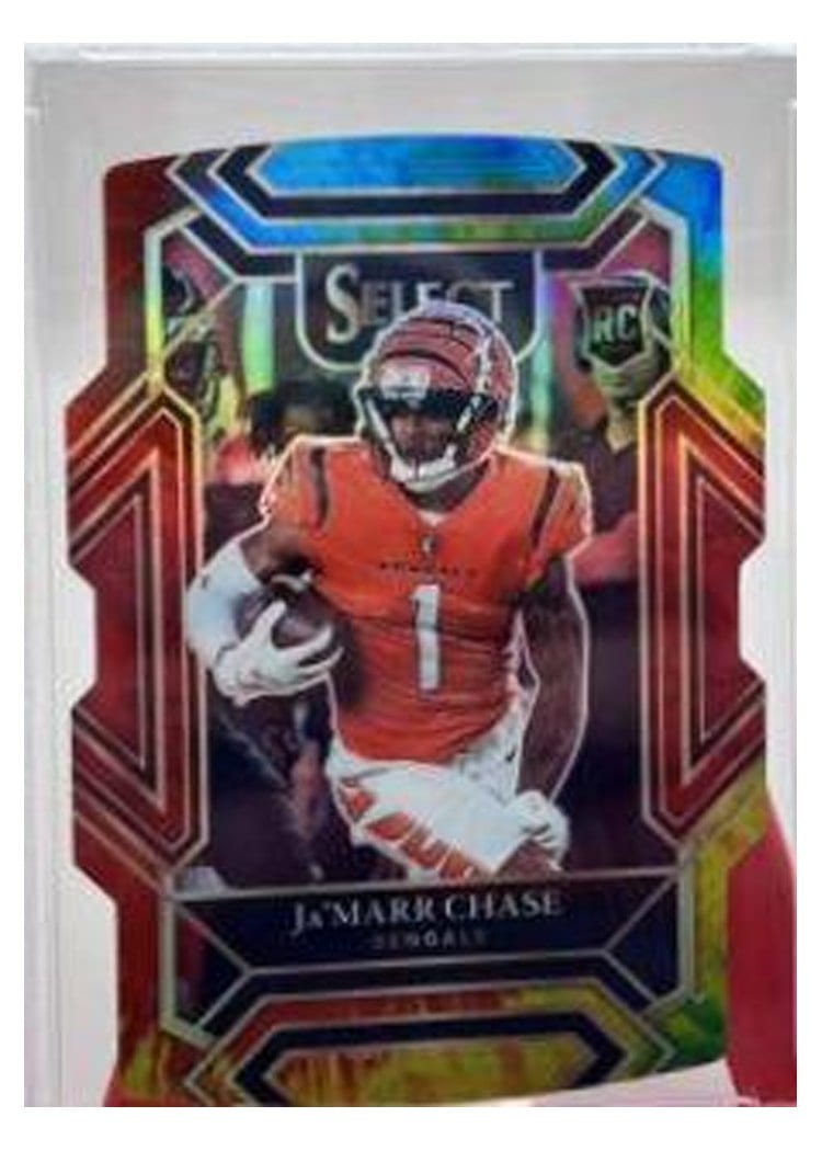 2021 Panini Select Ja'Marr Chase #47 card