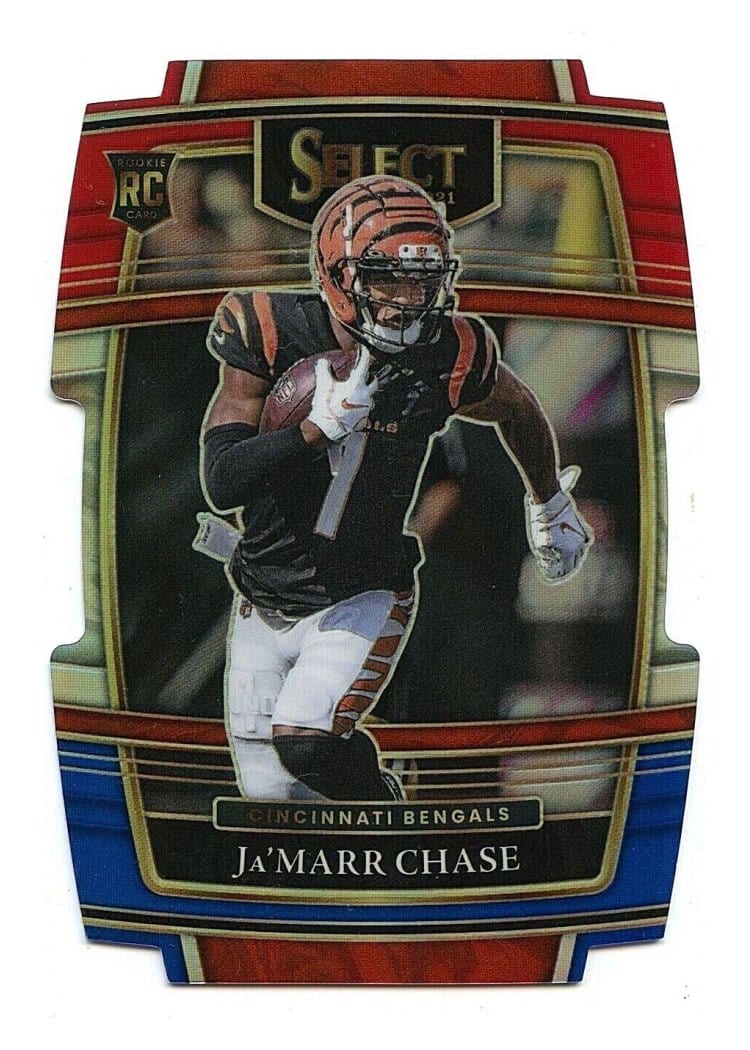 2021 Panini Select Ja'Marr Chase #47 card
