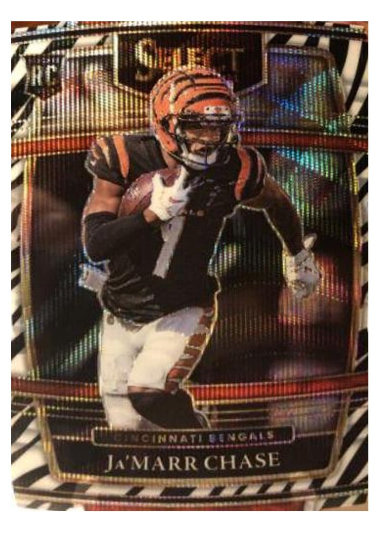 2021 Panini Select Ja'Marr Chase #47 card