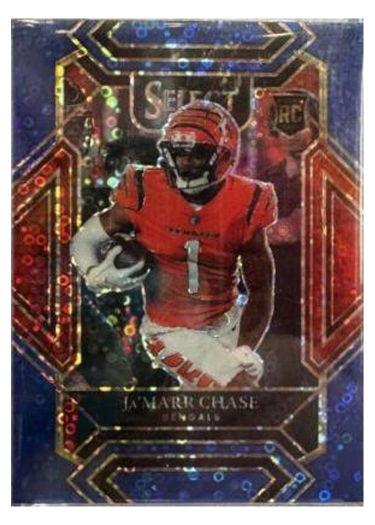 2021 Panini Select Base Set Ja'Marr Chase #247 card
