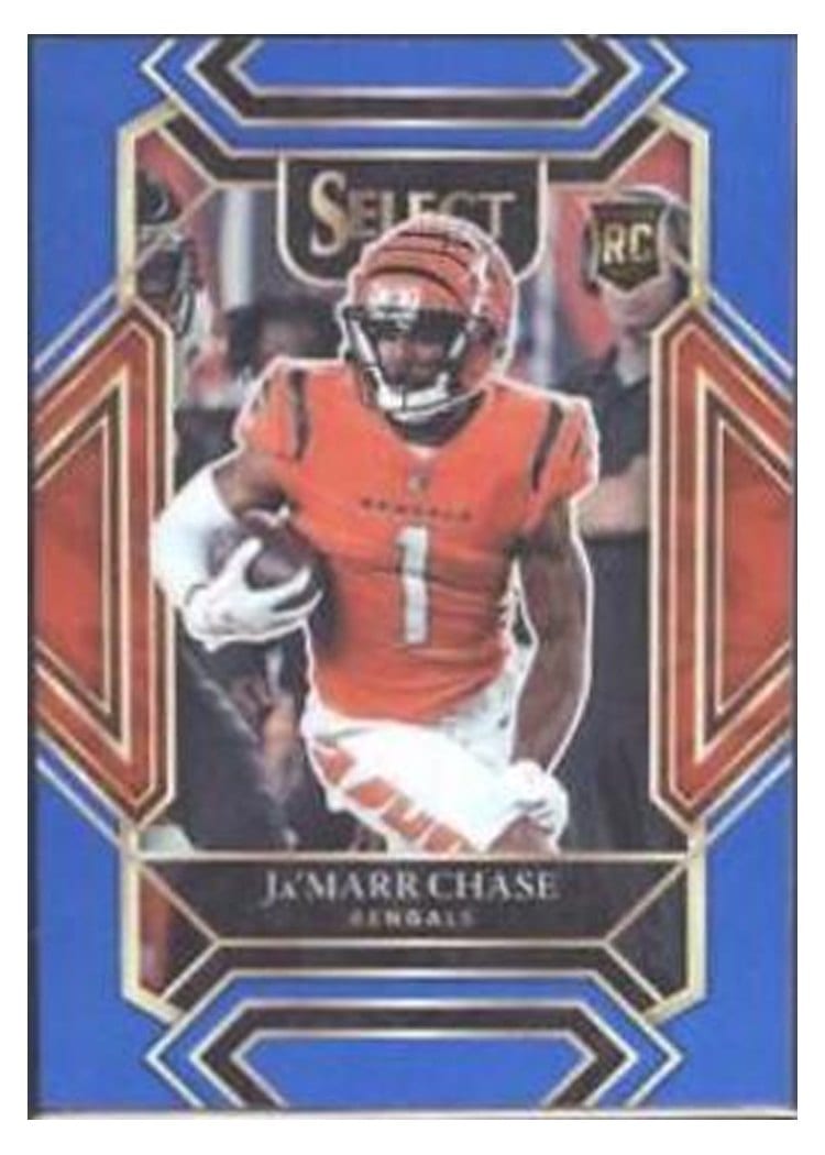 2021 Panini Select Base Set Ja'Marr Chase #247 card