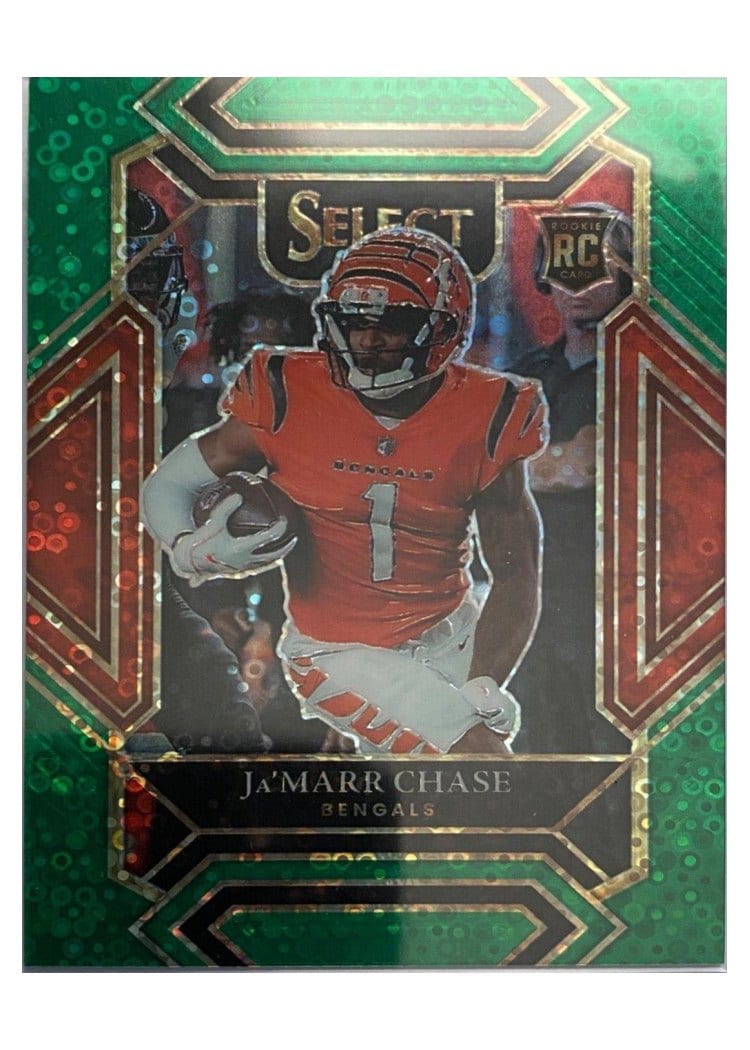2021 Panini Select Base Set Ja'Marr Chase #247 card