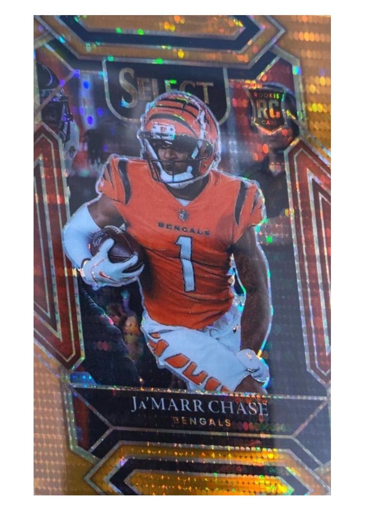 2021 Panini Select Base Set Ja'Marr Chase #247 card