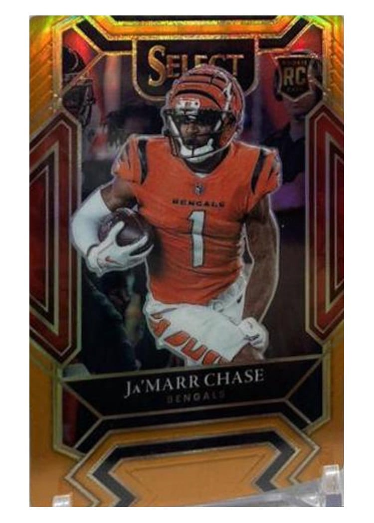 2021 Panini Select Base Set Ja'Marr Chase #247 card