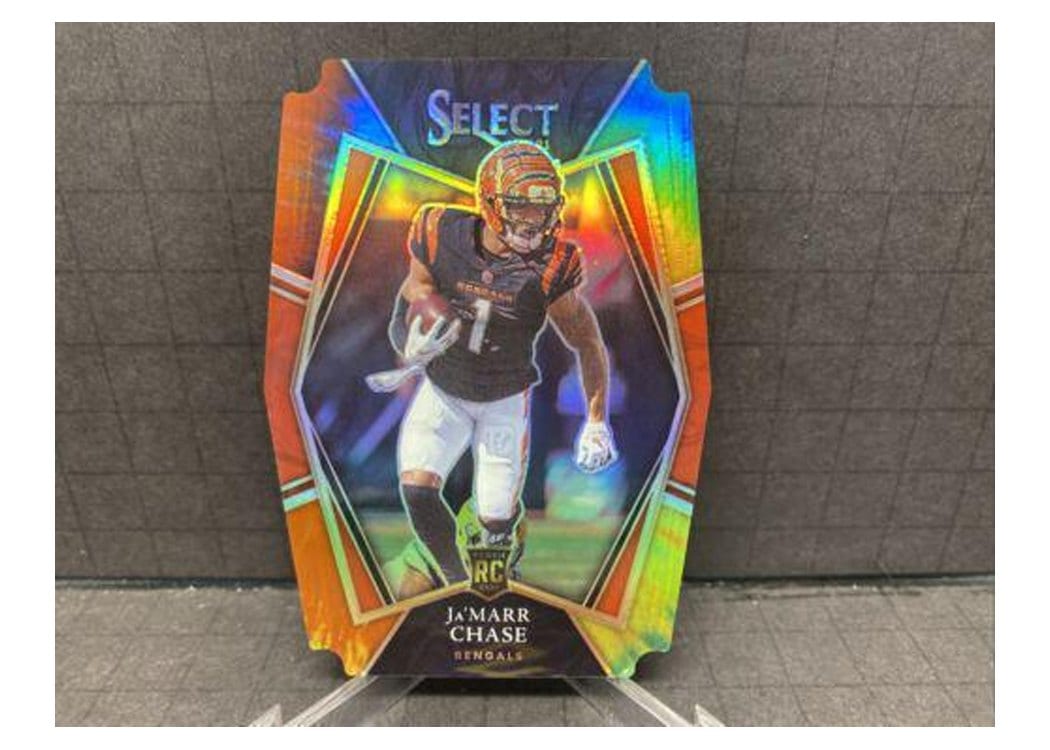 2021 Panini Select Base Set Ja'Marr Chase #247 card