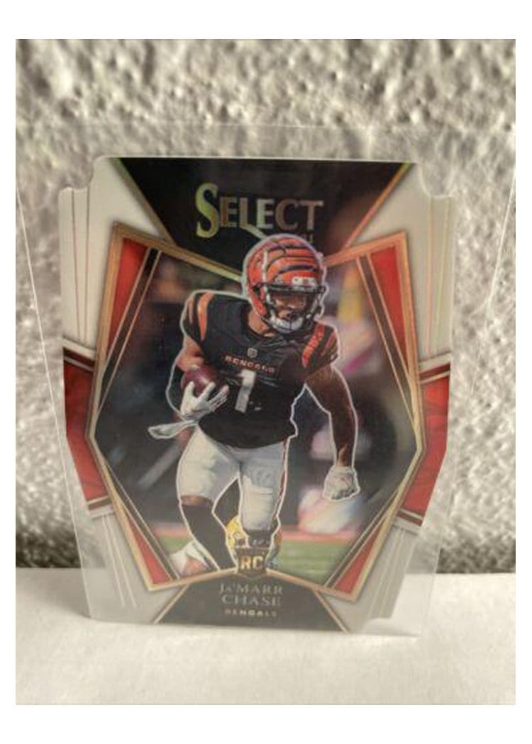 2021 Panini Select Base Set Ja'Marr Chase #247 card