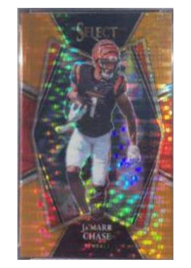 2021 Panini Select Base Set Ja'Marr Chase #347 card