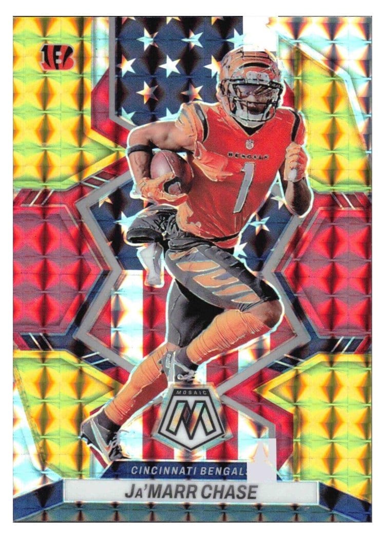 2022 Panini Mosaic Base Set Ja'Marr Chase #263 card