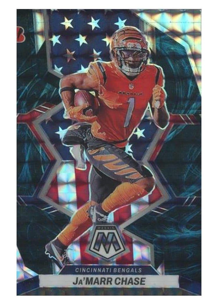 2022 Panini Mosaic Base Set Ja'Marr Chase #263 card