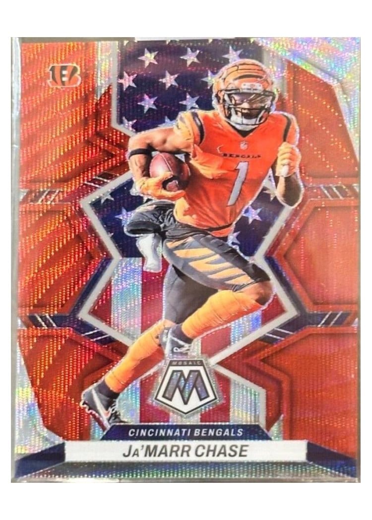 2022 Panini Mosaic Base Set Ja'Marr Chase #263 card