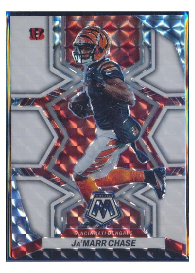 2022 Panini Mosaic Base Set Ja'Marr Chase #263 card