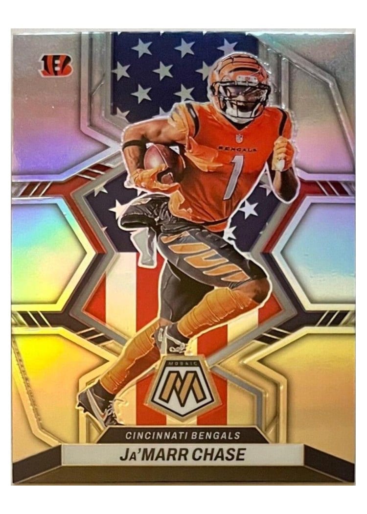 2022 Panini Mosaic Base Set Ja'Marr Chase #263 card