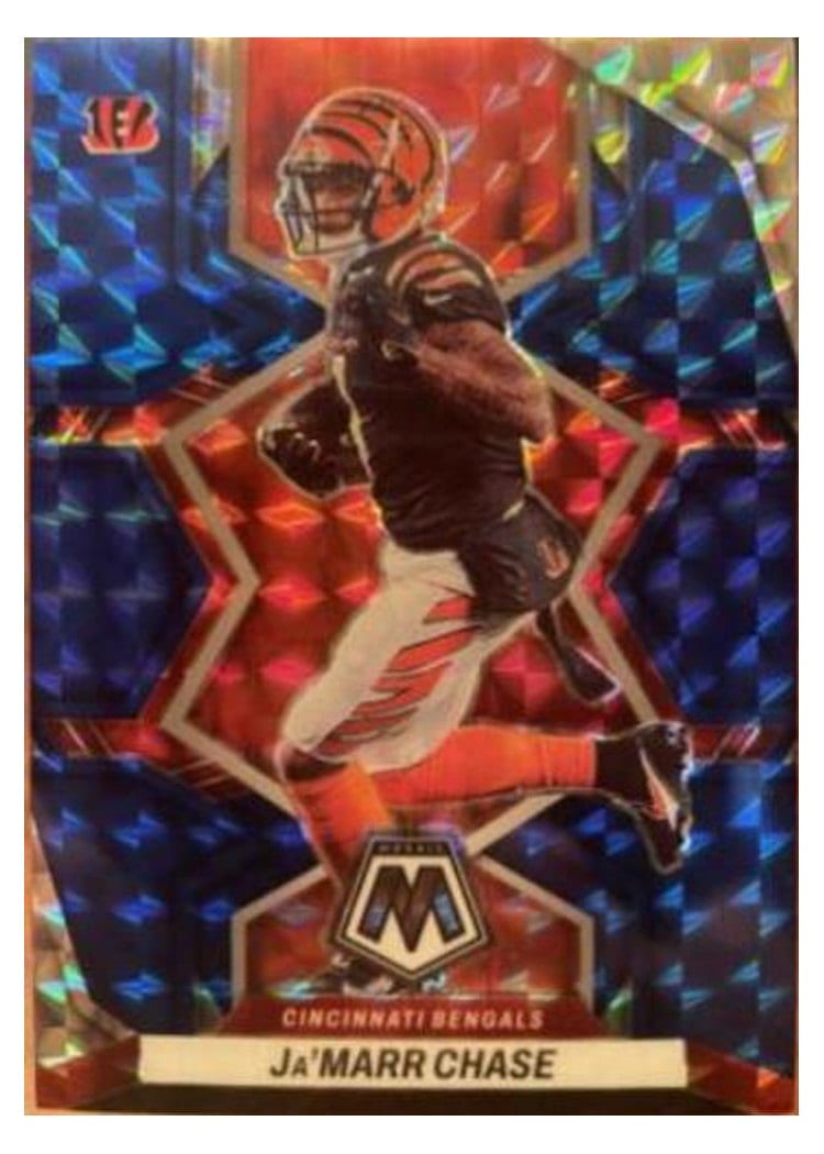 2022 Panini Mosaic Base Set Ja'Marr Chase #41 card