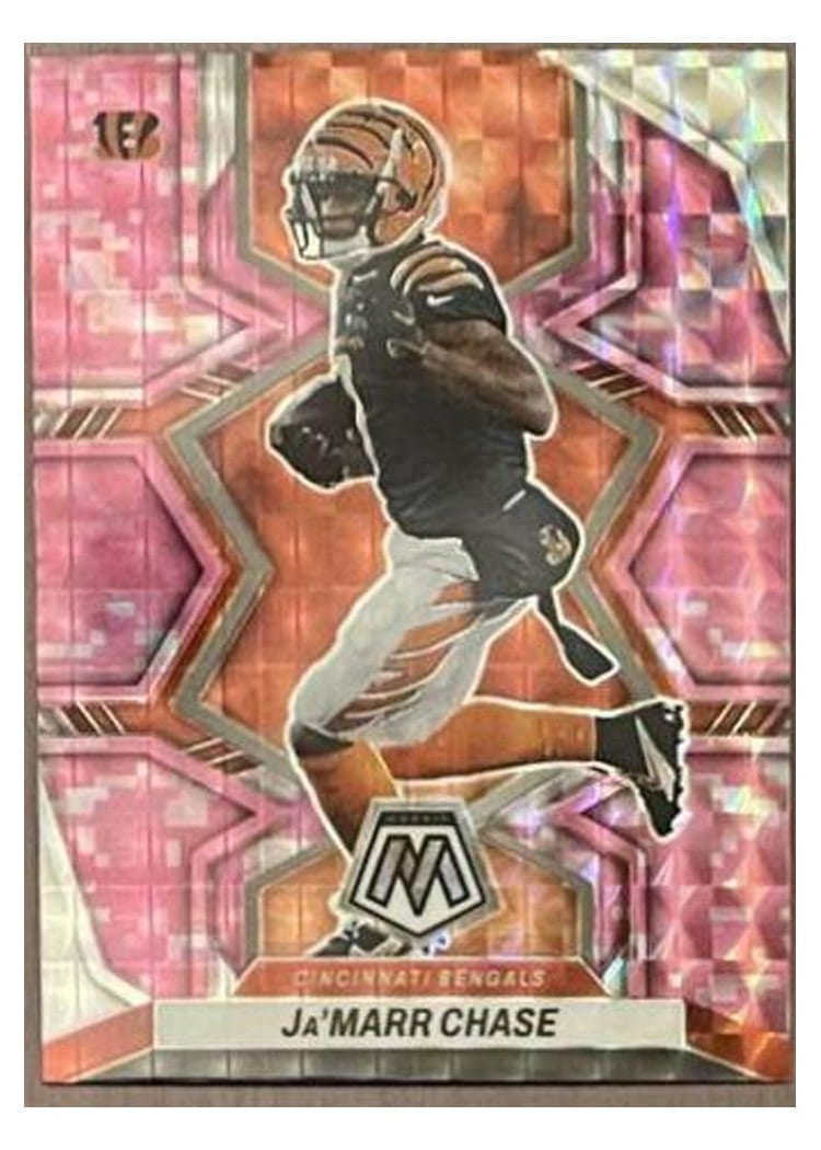 2022 Panini Mosaic Base Set Ja'Marr Chase #41 card