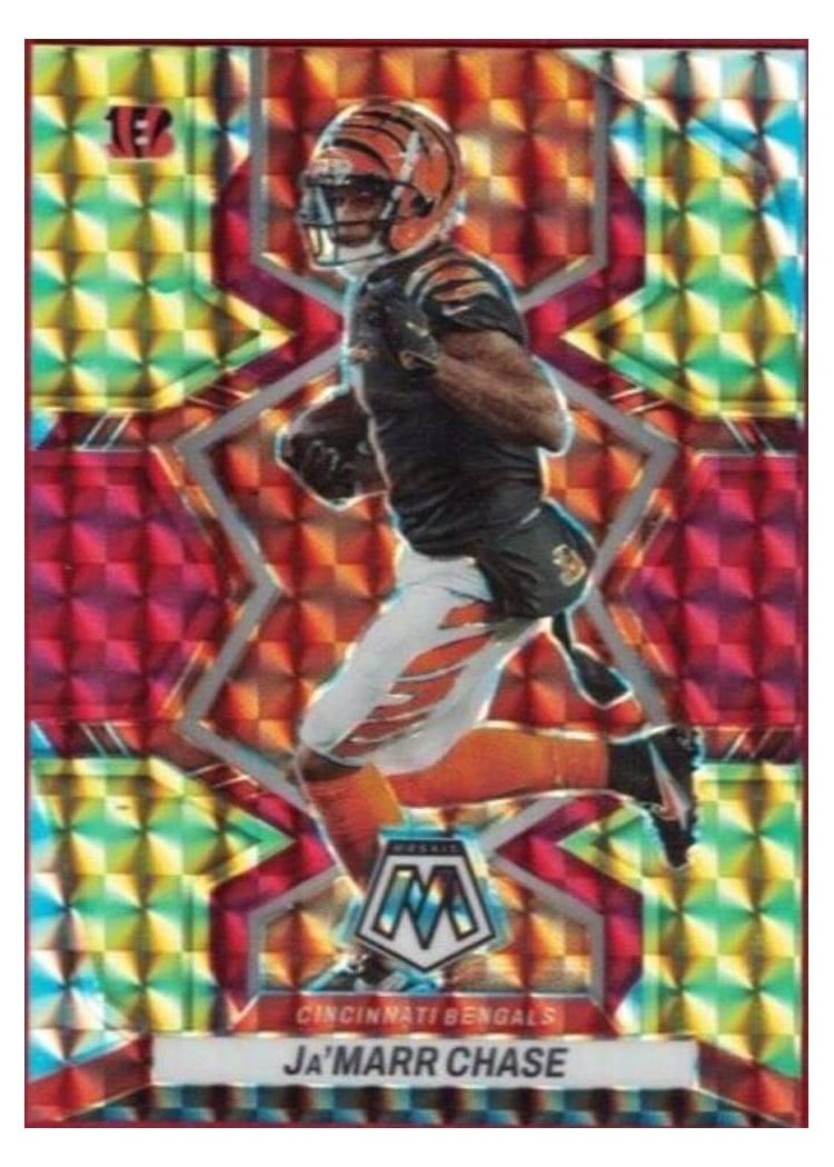 2022 Panini Mosaic Base Set Ja'Marr Chase #41 card