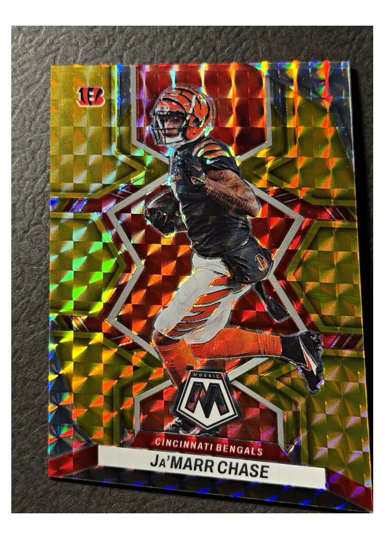 2022 Panini Mosaic Base Set Ja'Marr Chase #41 card