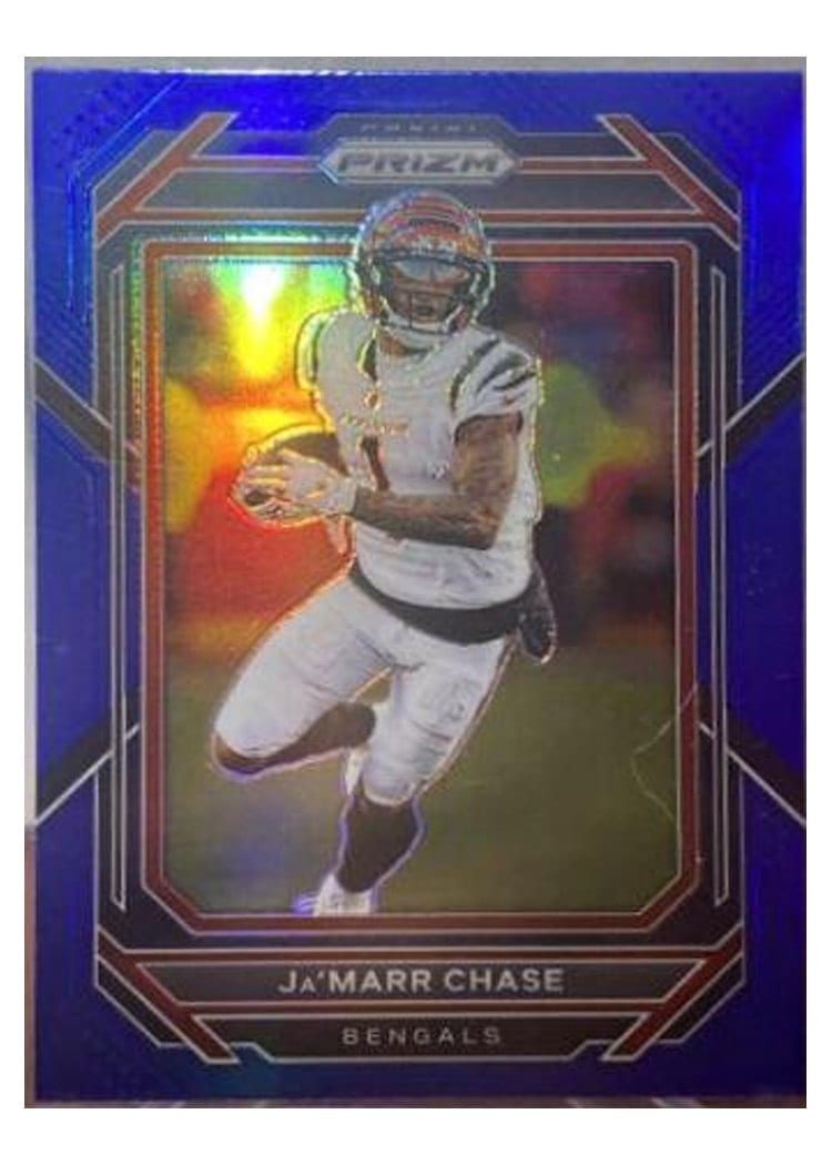 2022 Panini Prizm Base Set Ja'Marr Chase #58 card