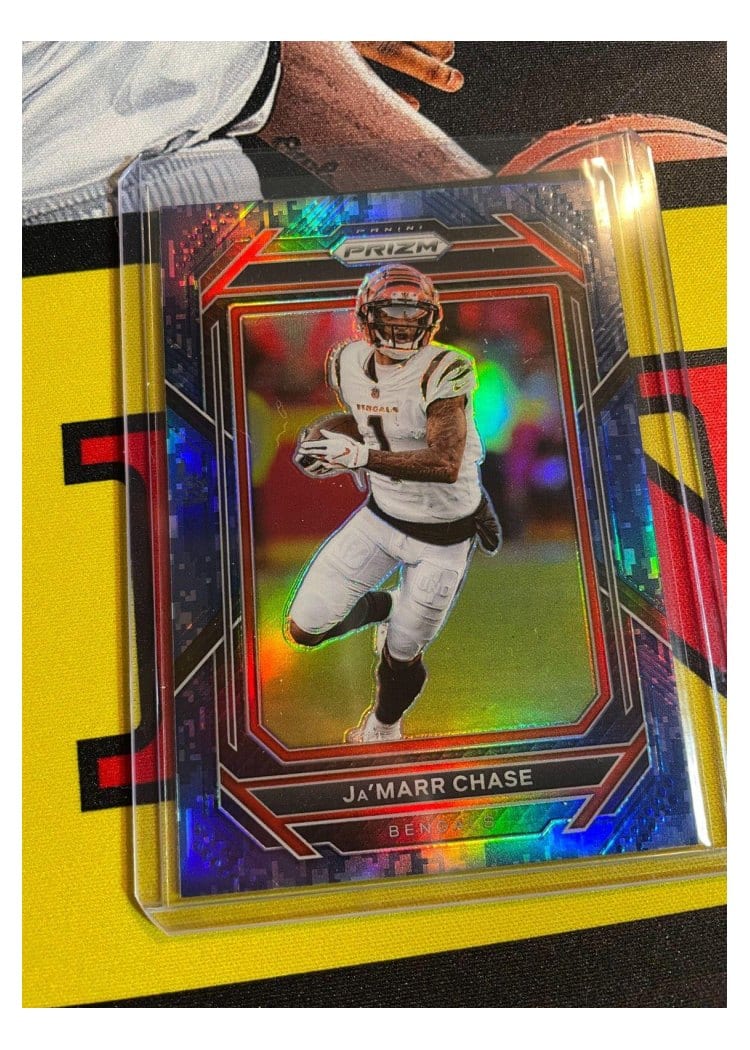 2022 Panini Prizm Base Set Ja'Marr Chase #58 card