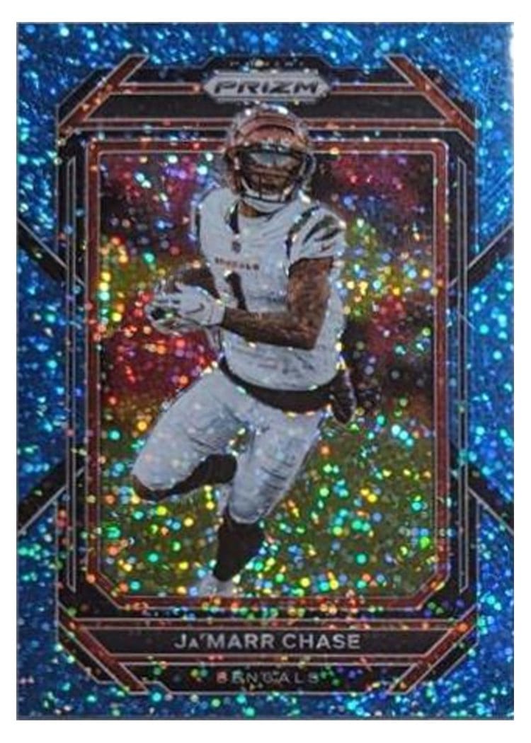 2022 Panini Prizm Base Set Ja'Marr Chase #58 card
