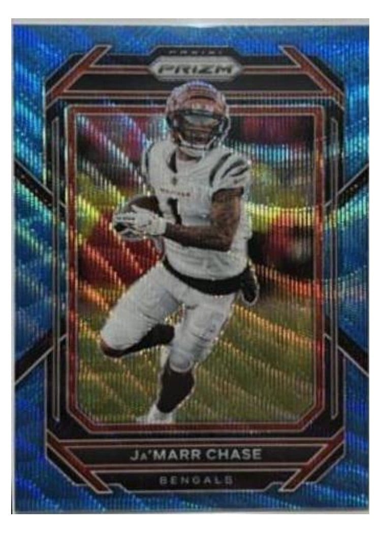 2022 Panini Prizm Base Set Ja'Marr Chase #58 card