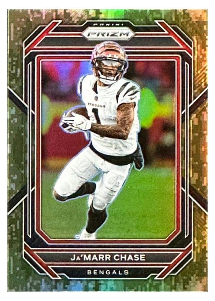2022 Panini Prizm Base Set Ja'Marr Chase #58 card