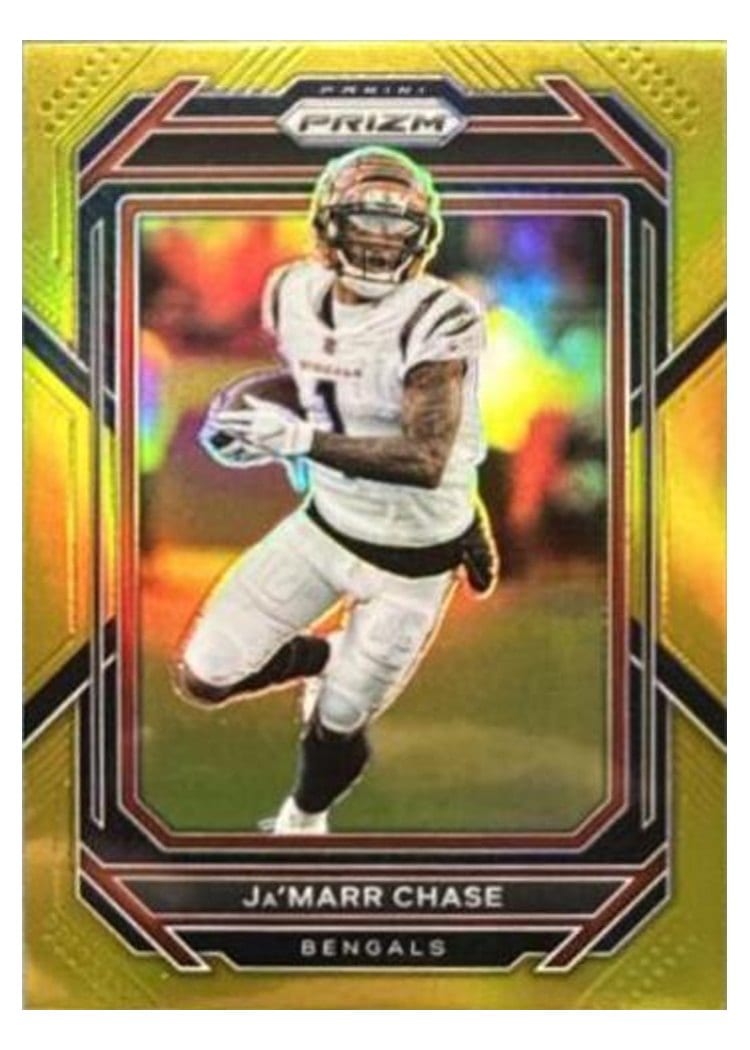 2022 Panini Prizm Base Set Ja'Marr Chase #58 card