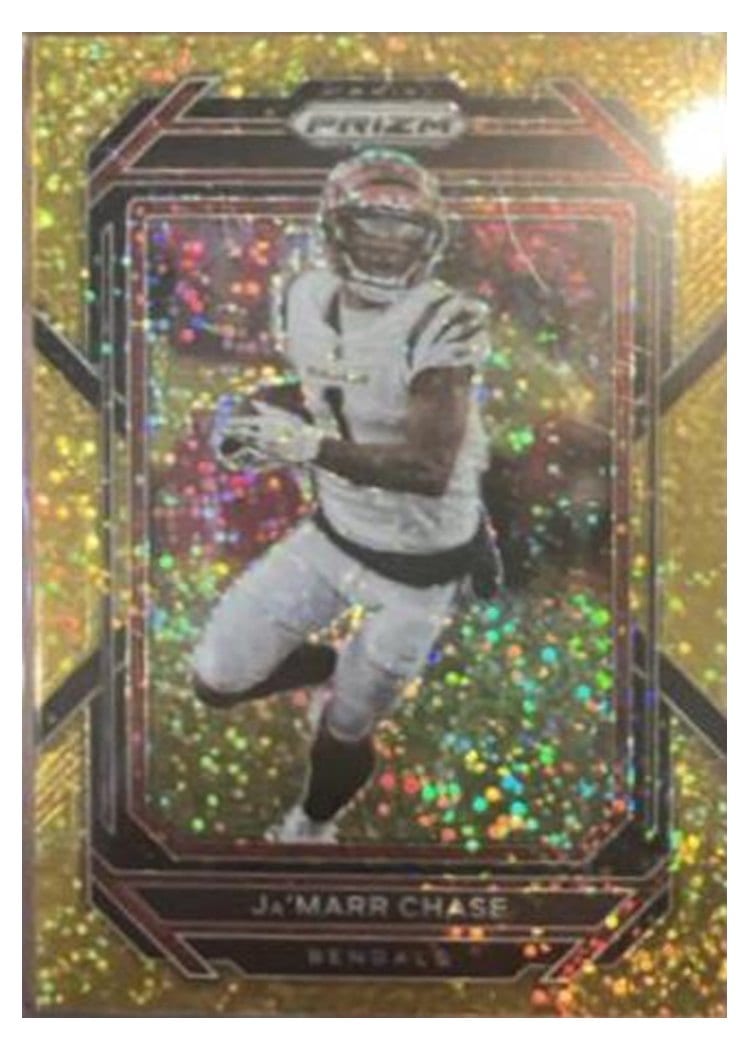 2022 Panini Prizm Base Set Ja'Marr Chase #58 card