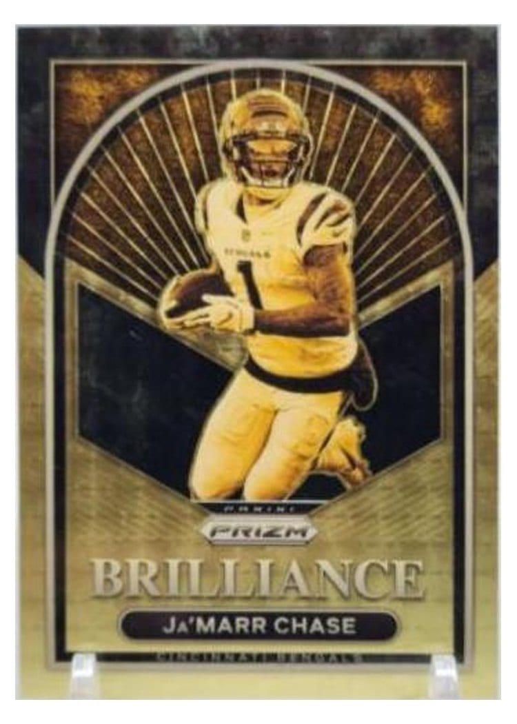 2022 Panini Prizm Base Set Ja'Marr Chase #58 card