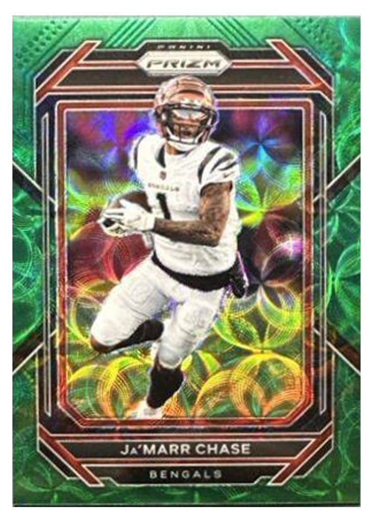2022 Panini Prizm Base Set Ja'Marr Chase #58 card