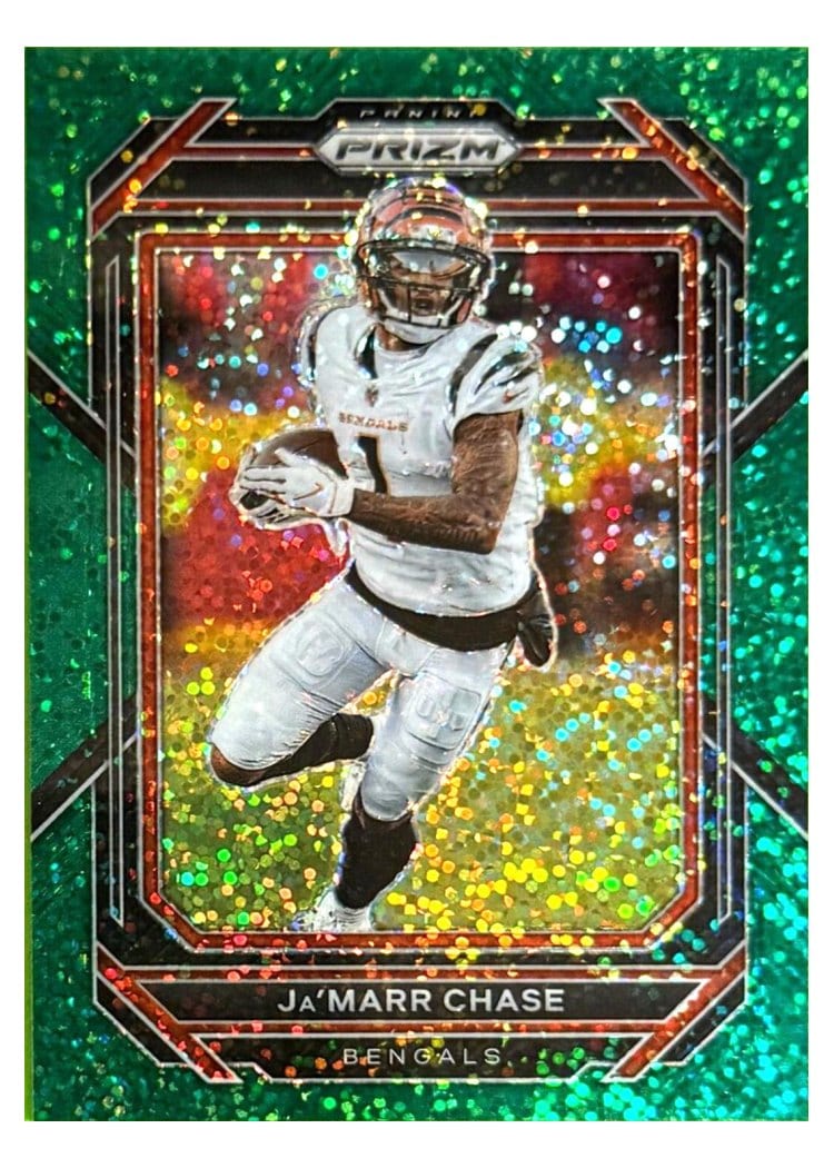 2022 Panini Prizm Base Set Ja'Marr Chase #58 card