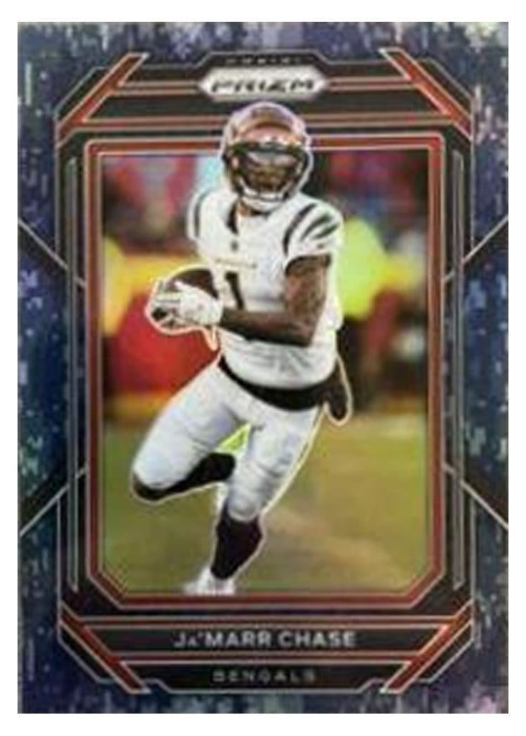2022 Panini Prizm Base Set Ja'Marr Chase #58 card
