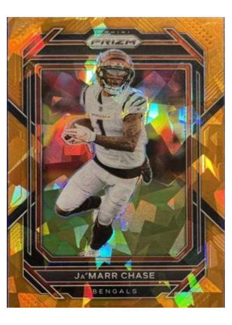 2022 Panini Prizm Base Set Ja'Marr Chase #58 card