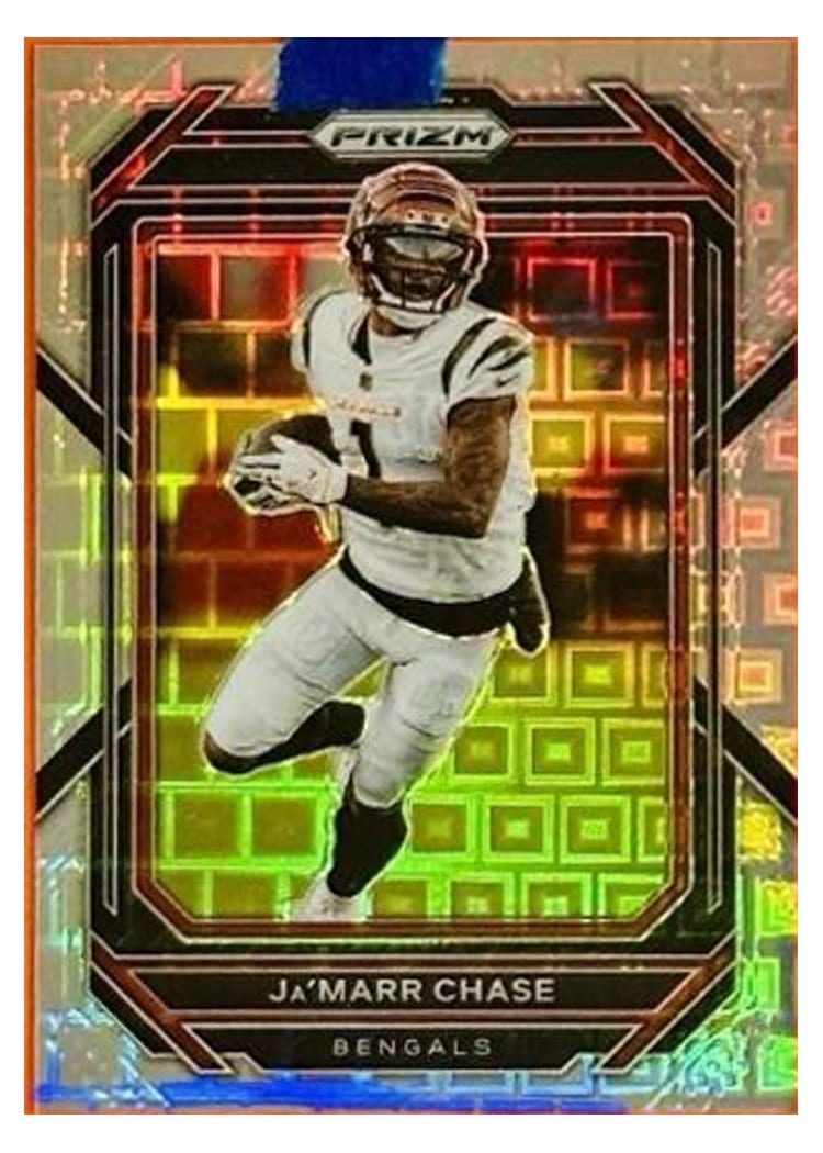 2022 Panini Prizm Base Set Ja'Marr Chase #58 card