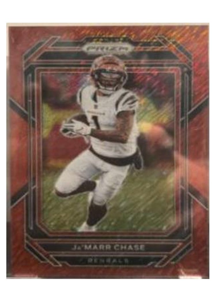 2022 Panini Prizm Base Set Ja'Marr Chase #58 card