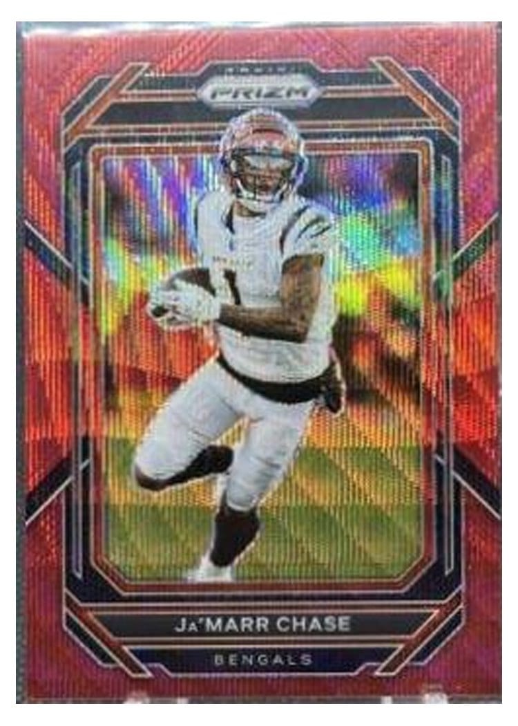 2022 Panini Prizm Base Set Ja'Marr Chase #58 card