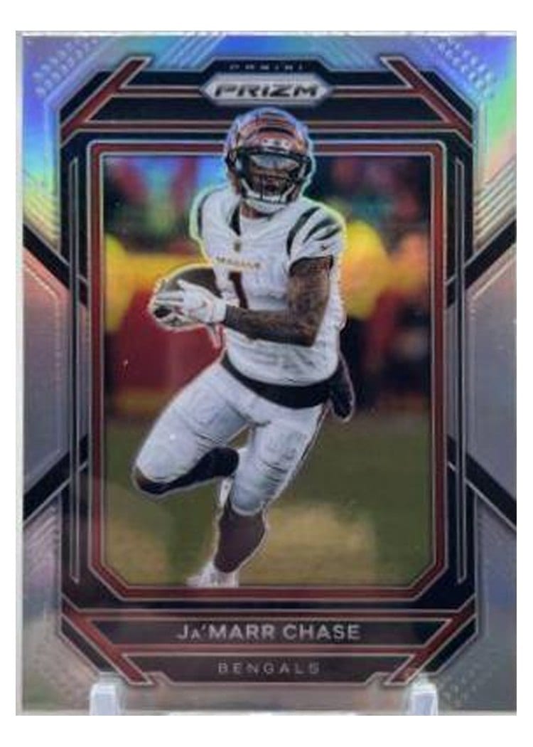 2022 Panini Prizm Base Set Ja'Marr Chase #58 card