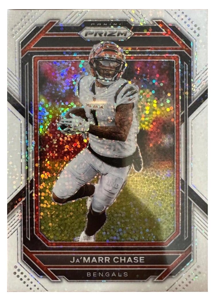 2022 Panini Prizm Base Set Ja'Marr Chase #58 card