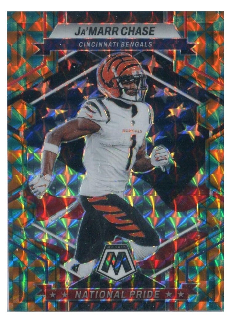 2023 Panini Mosaic Base Set Ja'Marr Chase Tessellation #264 card