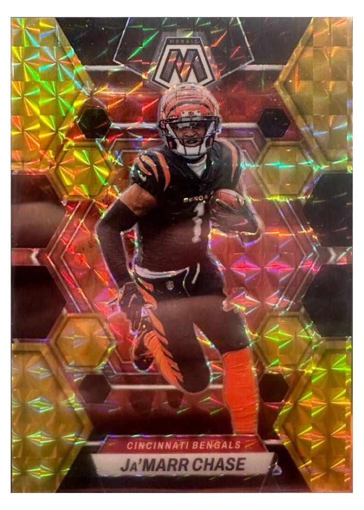 2023 Panini Mosaic Base Set Ja'Marr Chase #43 card