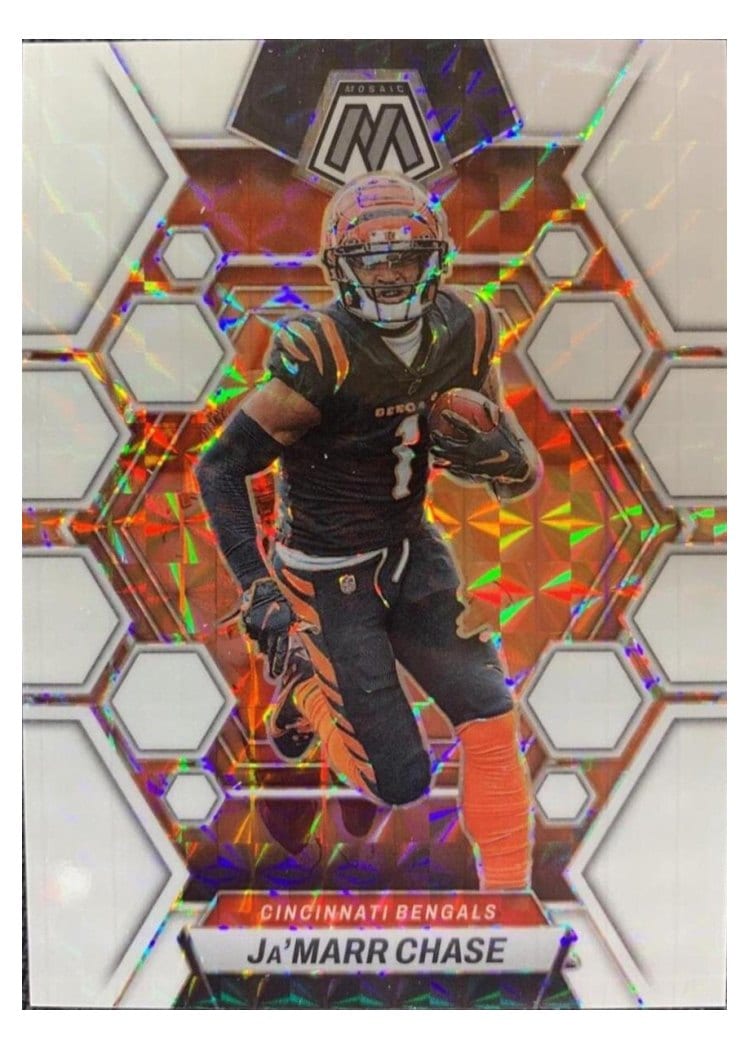 2023 Panini Mosaic Base Set Ja'Marr Chase #43 card