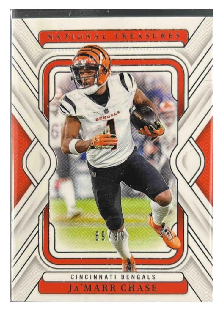 2024 Panini National Treasures Base Set Ja'Marr Chase #21 card