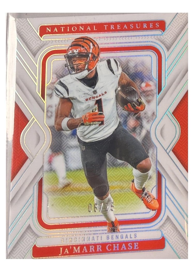 2024 Panini National Treasures Base Set Ja'Marr Chase #21 card