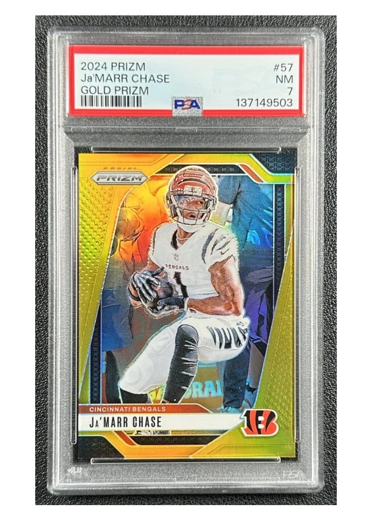2024 Panini Prizm Base Set Ja'Marr Chase #57 card